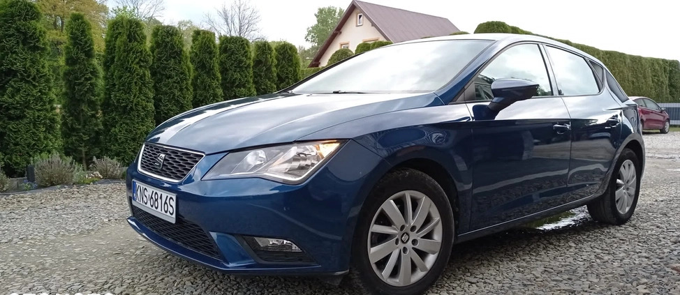 Seat Leon cena 32200 przebieg: 112000, rok produkcji 2013 z Zambrów małe 172